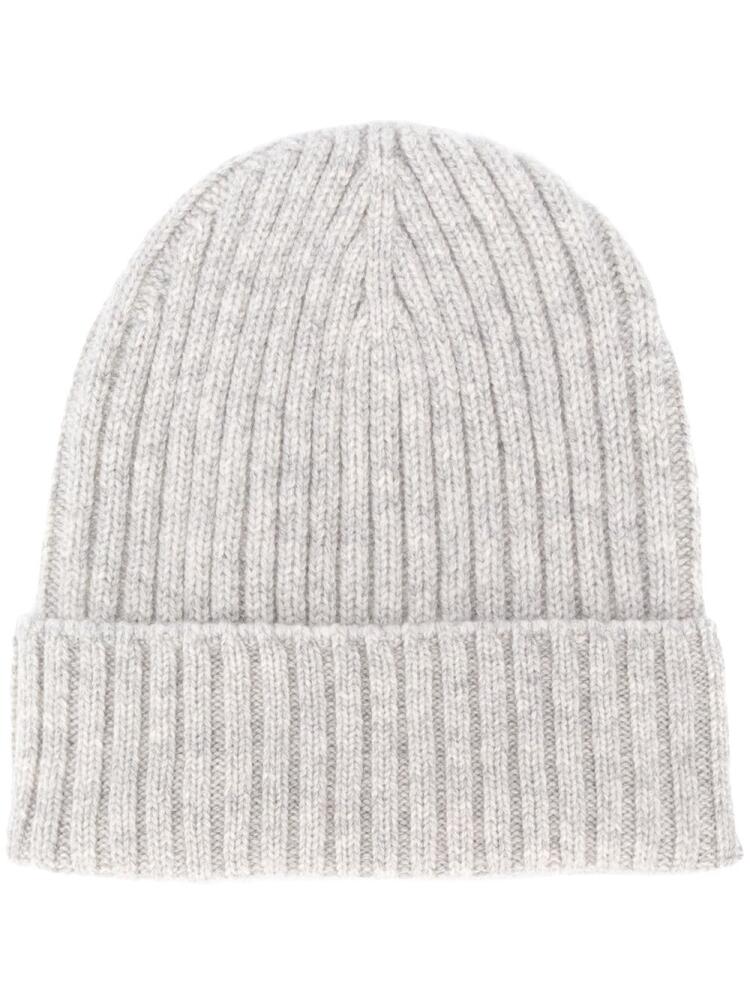 Dell'oglio intarsia knit hat - Grey Cover