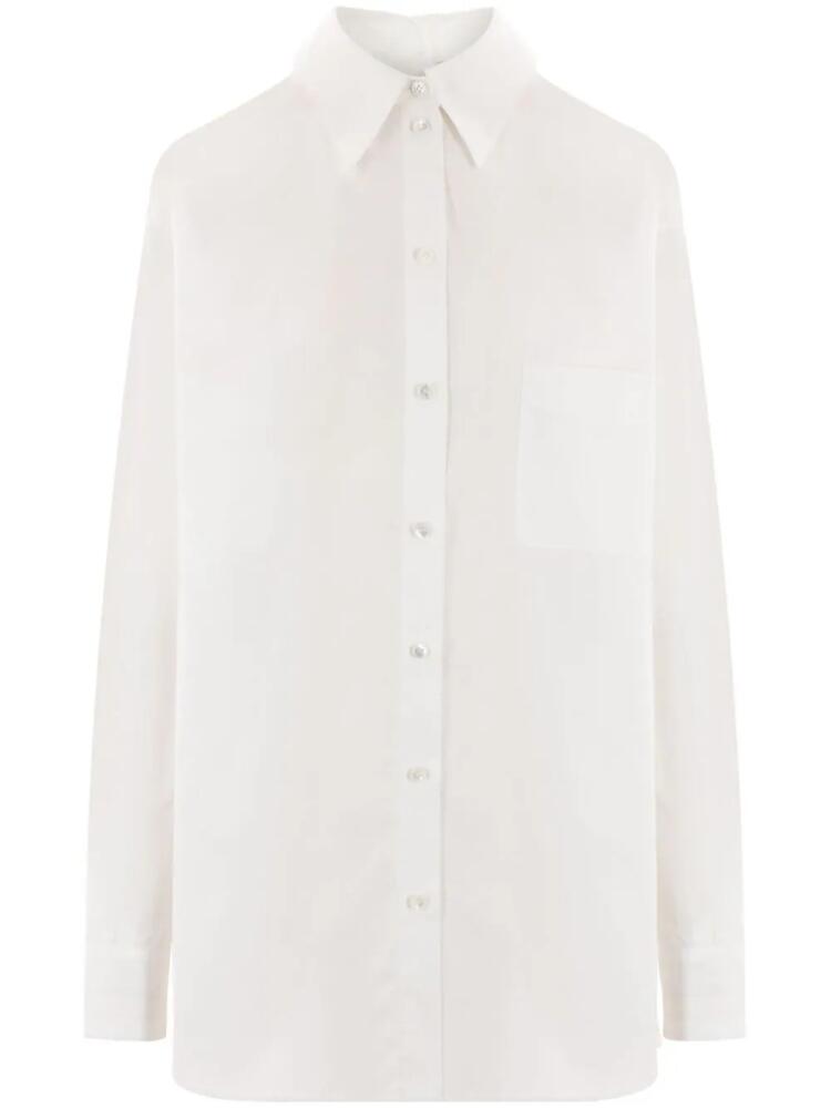 QUIRA cotton shirt - White Cover