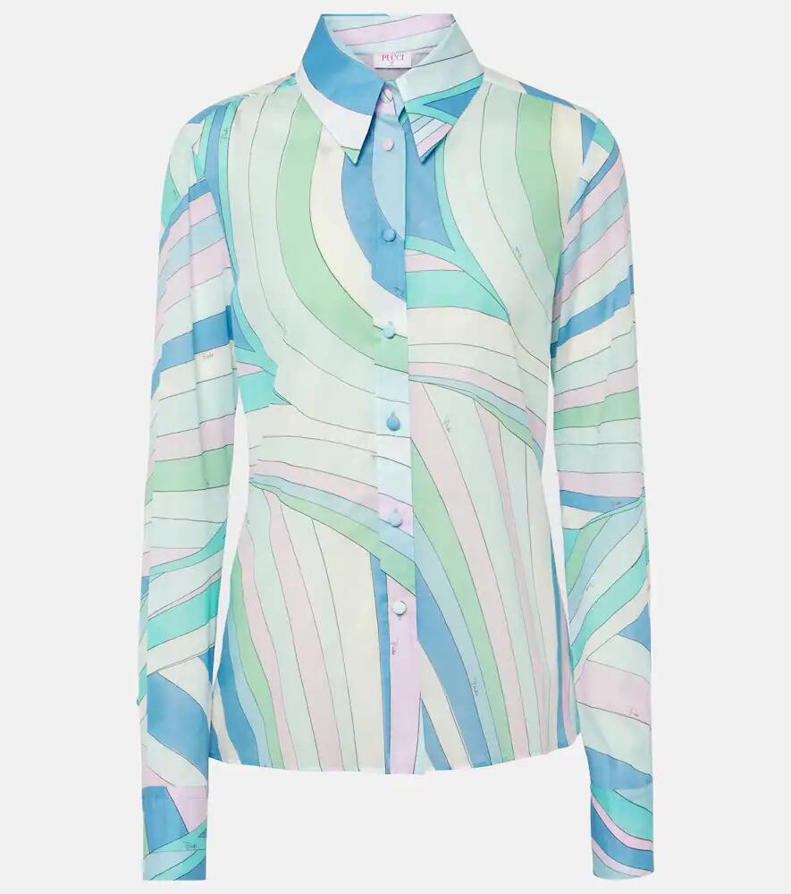 Pucci Iride cotton shirt Cover