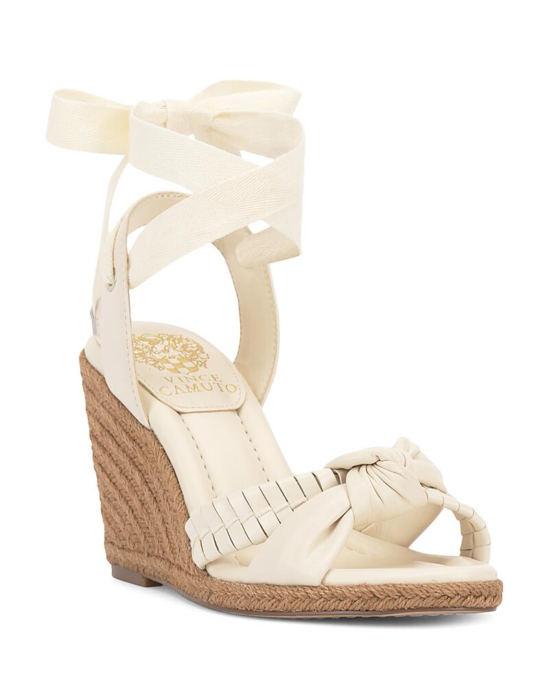 Vince Camuto Women's Floriana Ankle Tie Espadrille Wedge Sandals Cover