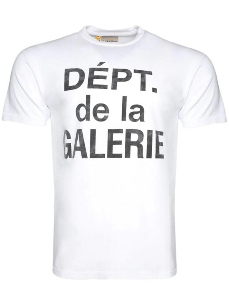 GALLERY DEPT. French-print cotton T-shirt - White Cover