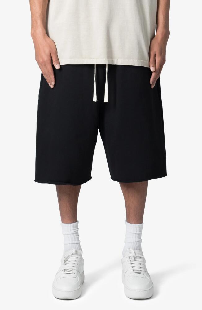 mnml Ultra Baggy Sweat Shorts in Black Cover