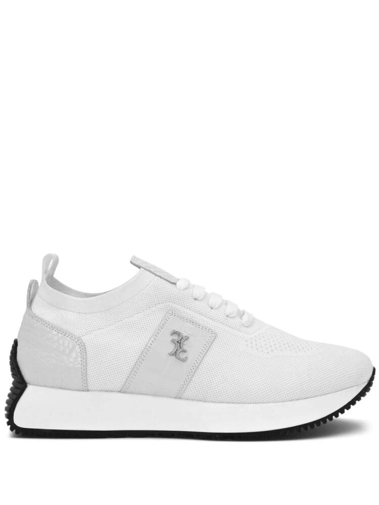 Billionaire Runner panelled sneakers - White Cover