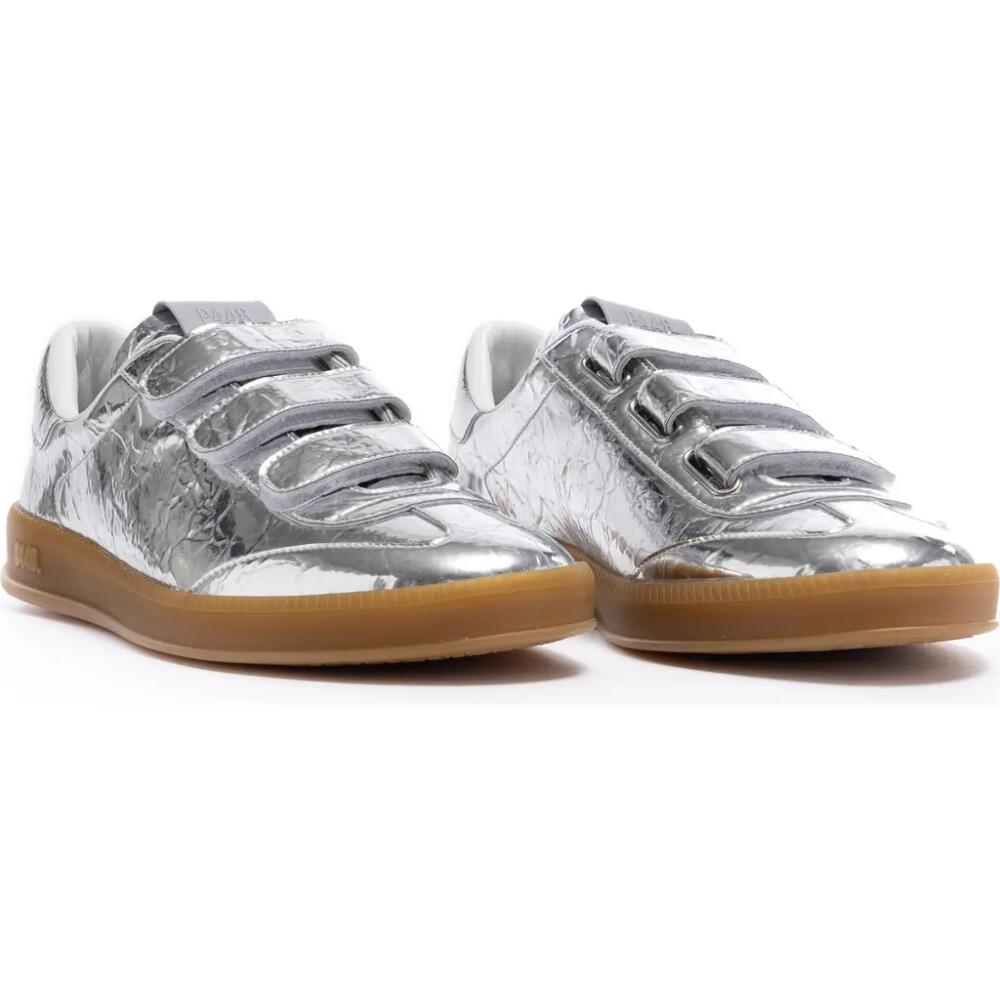 P448 Monza Sneaker in Silver Cover