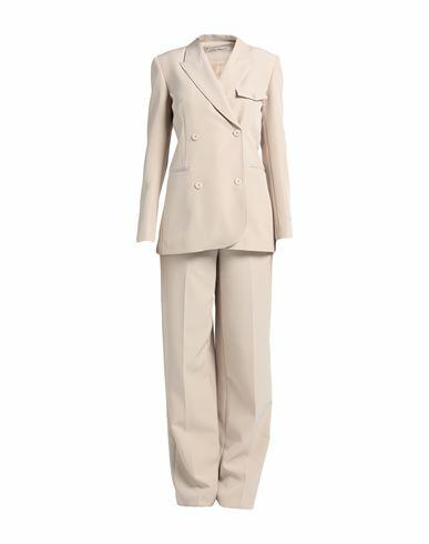 Hinnominate Woman Suit Beige Polyester, Elastane Cover