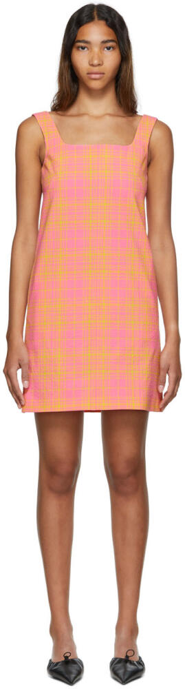 Sportmax Pink Bisous Mini Dress Cover