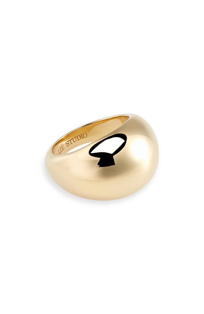 Lié Studio The Leah Ring in 18K Gold Plate Sterling Silver Cover