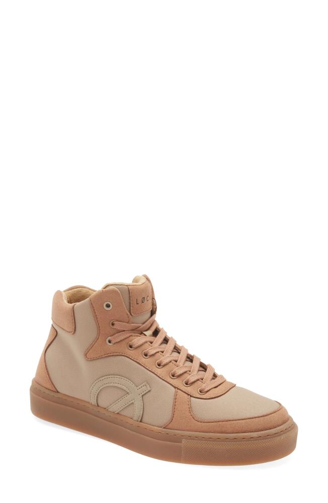 LOCI Legend x Reed Mid Sneaker in Sand/Gum Cover