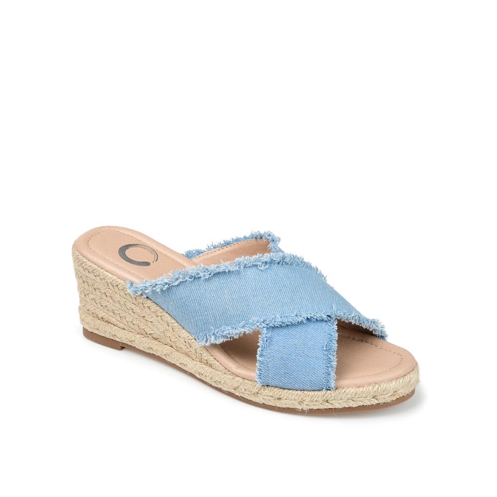 Journee Collection Shanni Espadrille Sandal | Women's | Navy Cover