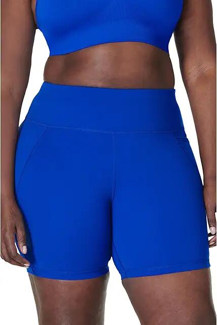 Sweaty Betty Power 6 Biker Shorts (Lightning Blue) Women's Shorts Cover