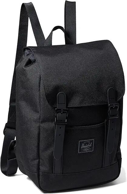 Herschel Supply Co. Retreat Mini Backpack (Black Tonal) Backpack Bags Cover