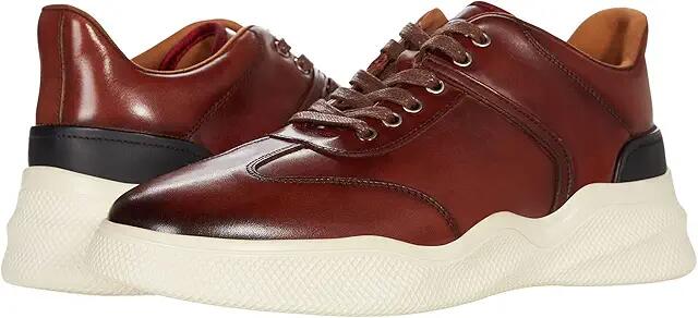 Stacy Adams Via Lace-Up Sneaker (Chestnut) Men's Shoes Cover