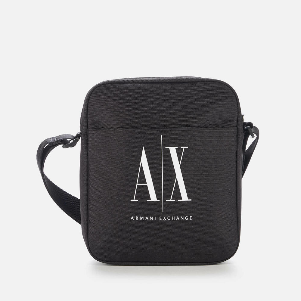 Armani Exchange Men's AX Logo Crossbody Bag - Black Cover