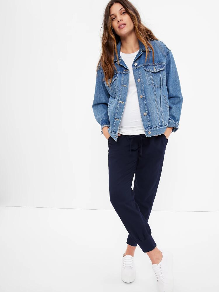 Gap Maternity Full Panel Ribbed Joggers Cover