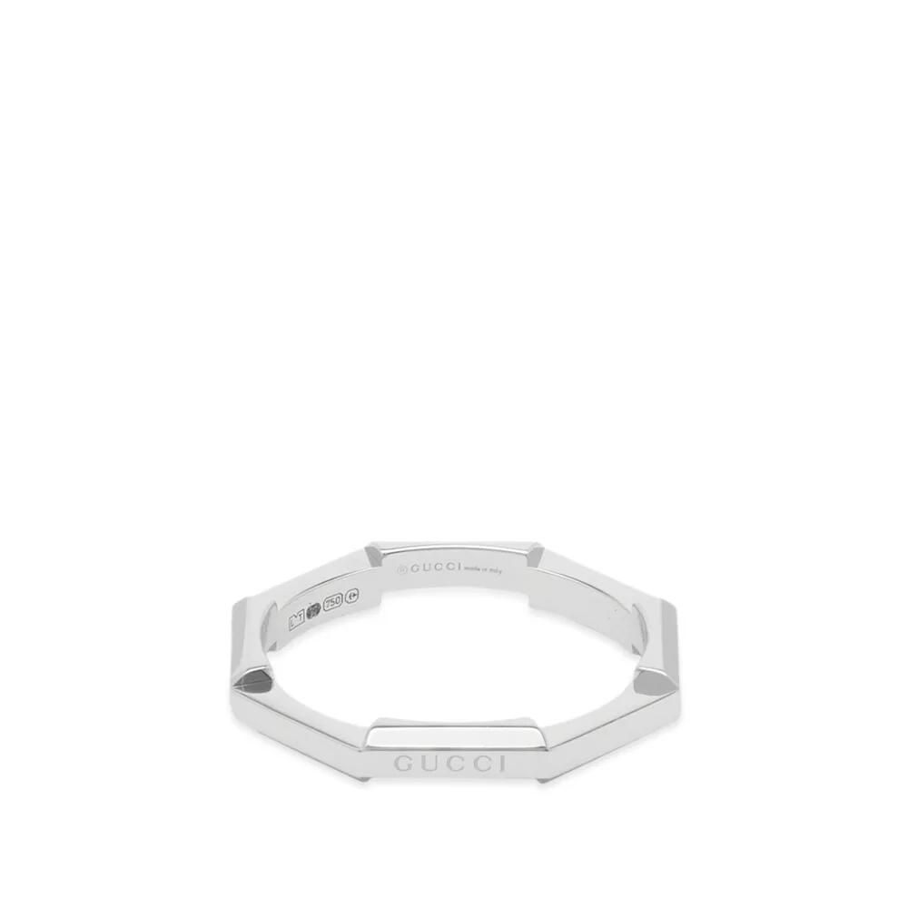 Gucci Women's Link to Love Ring in White Gold Cover