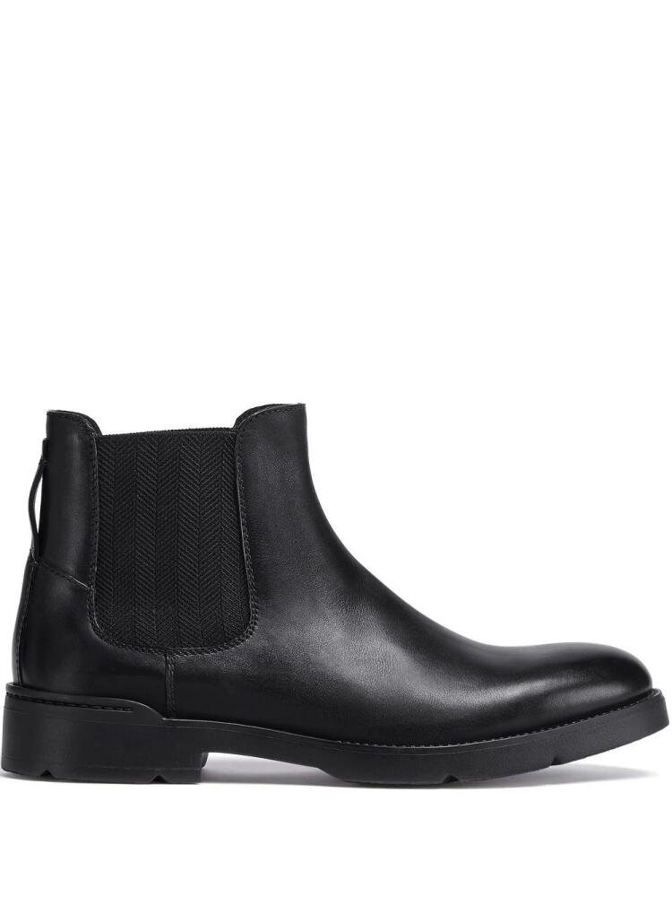 Zegna Cortina leather Chelsea boots - Black Cover