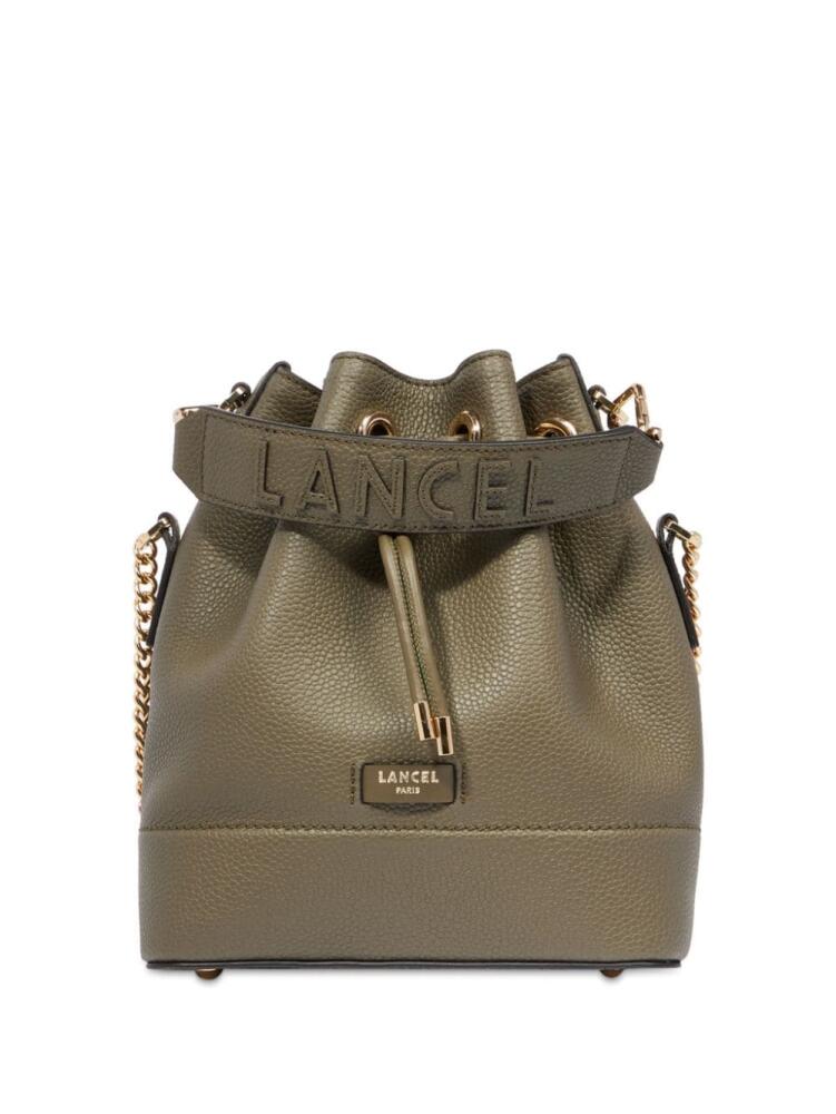 Lancel small Ninon De Lancel leather bucket bag - Green Cover