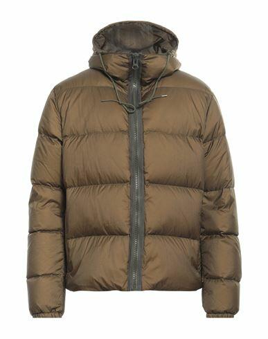 Ten C Man Puffer Military green Polyamide Cover