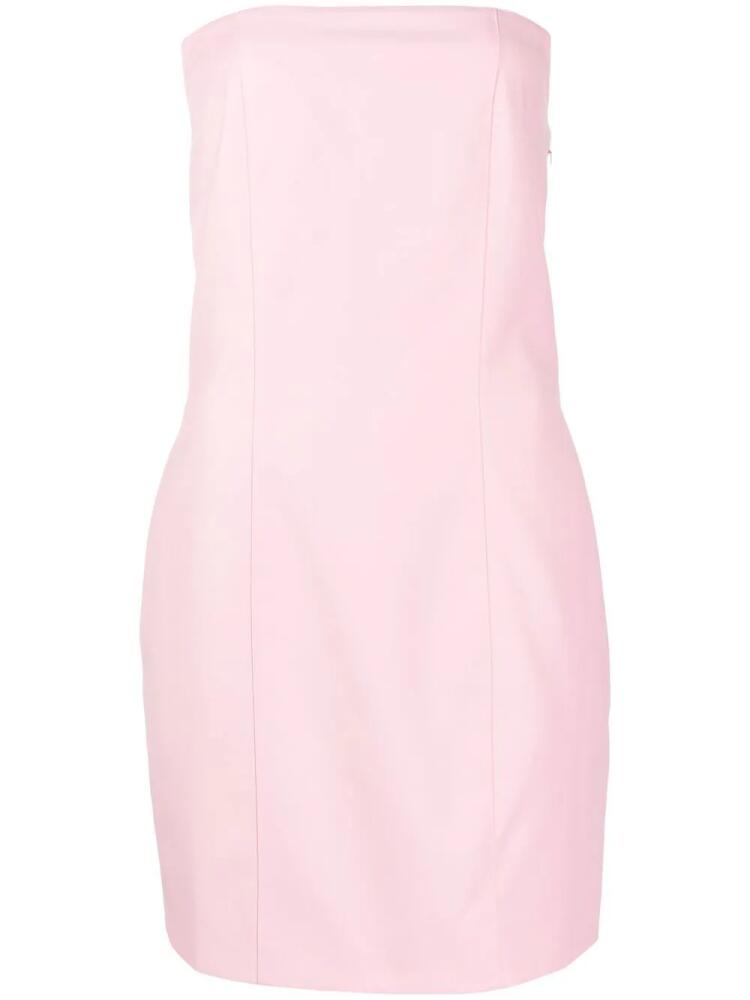 Rokh open-back mini dress - Pink Cover