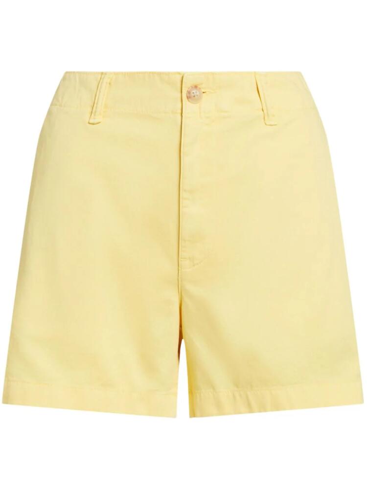 Polo Ralph Lauren cotton-twill chino shorts - Yellow Cover