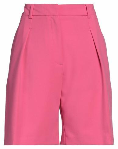 Karl Lagerfeld Woman Shorts & Bermuda Shorts Fuchsia Polyester, Viscose, Elastane Cover