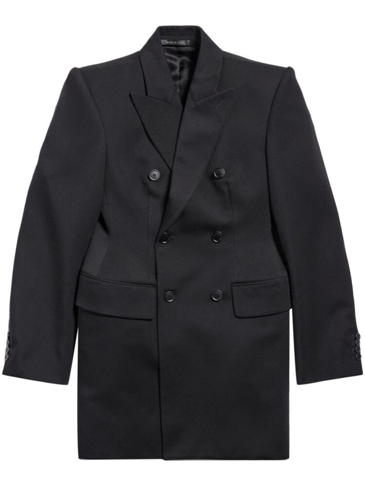 Balenciaga Hourglass double-breasted blazer - Black Cover