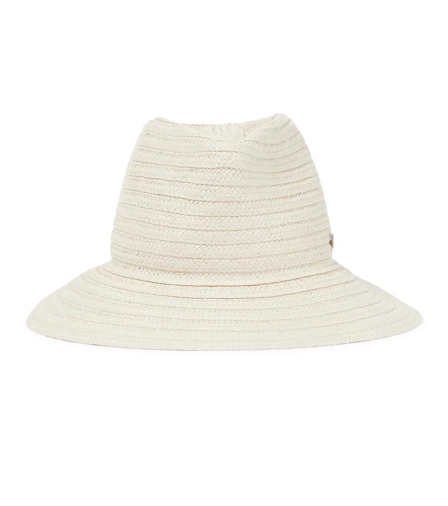 Toteme Raffia-effect panama hat Cover