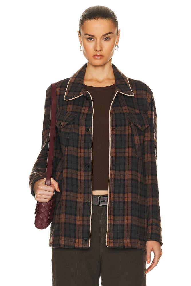 Pierre-Louis Mascia Jacket in Brown Cover