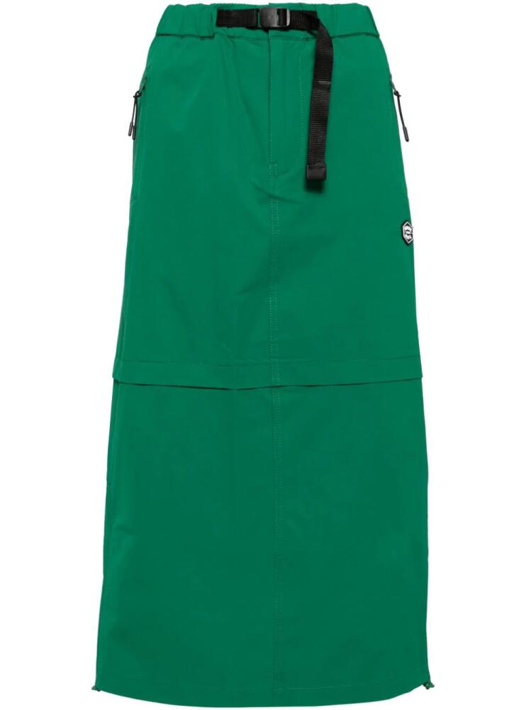 CHOCOOLATE elasticated-waist midi skirt - Green Cover