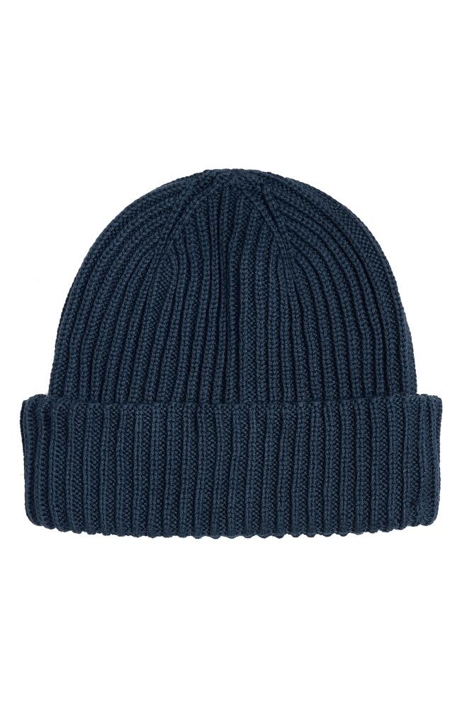 On Studio Beanie in Navy Cover