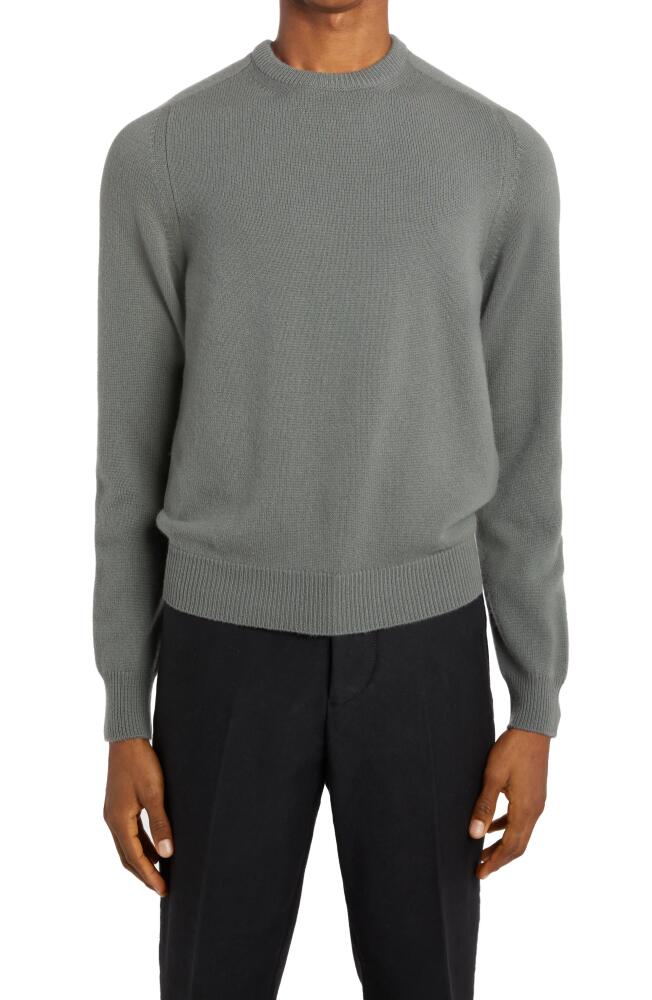 TOM FORD Cashmere Crewneck Sweater in Gunmetal Cover