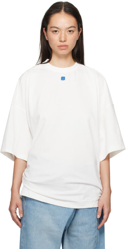 ADER error White Tetraight Product. 46 T-shirt Cover