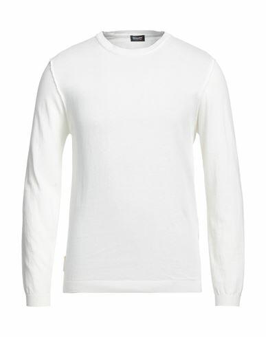 Blauer Man Sweater Ivory Cotton Cover