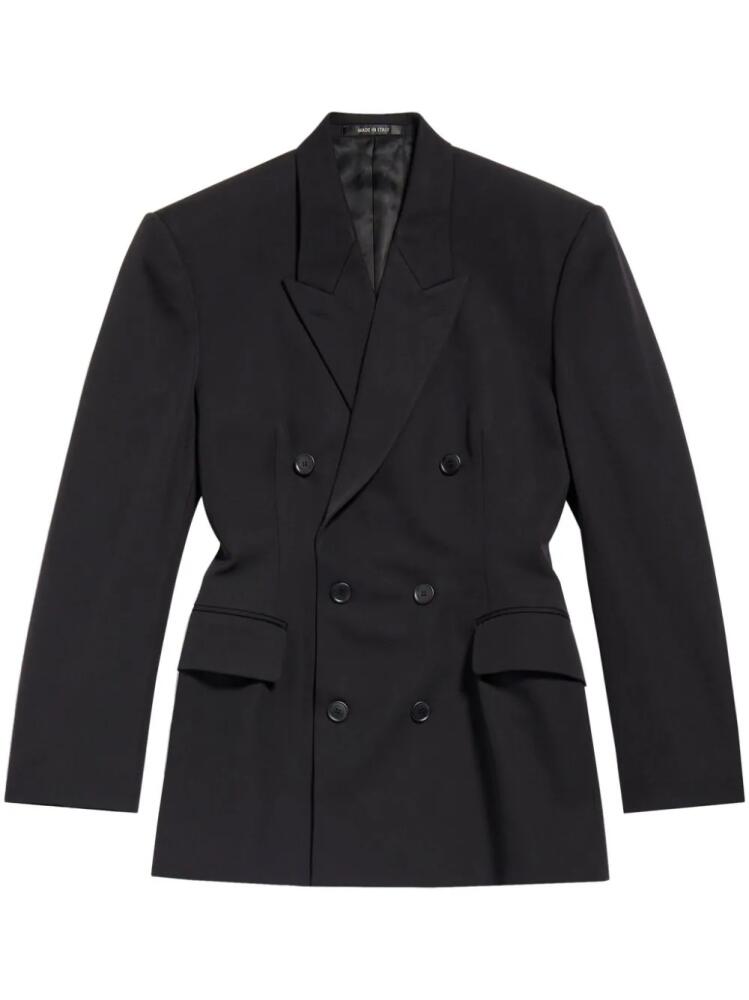 Balenciaga Cinched blazer - Black Cover