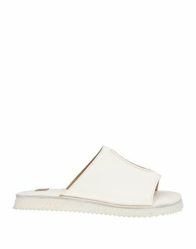 Moma Woman Sandals White Calfskin Cover