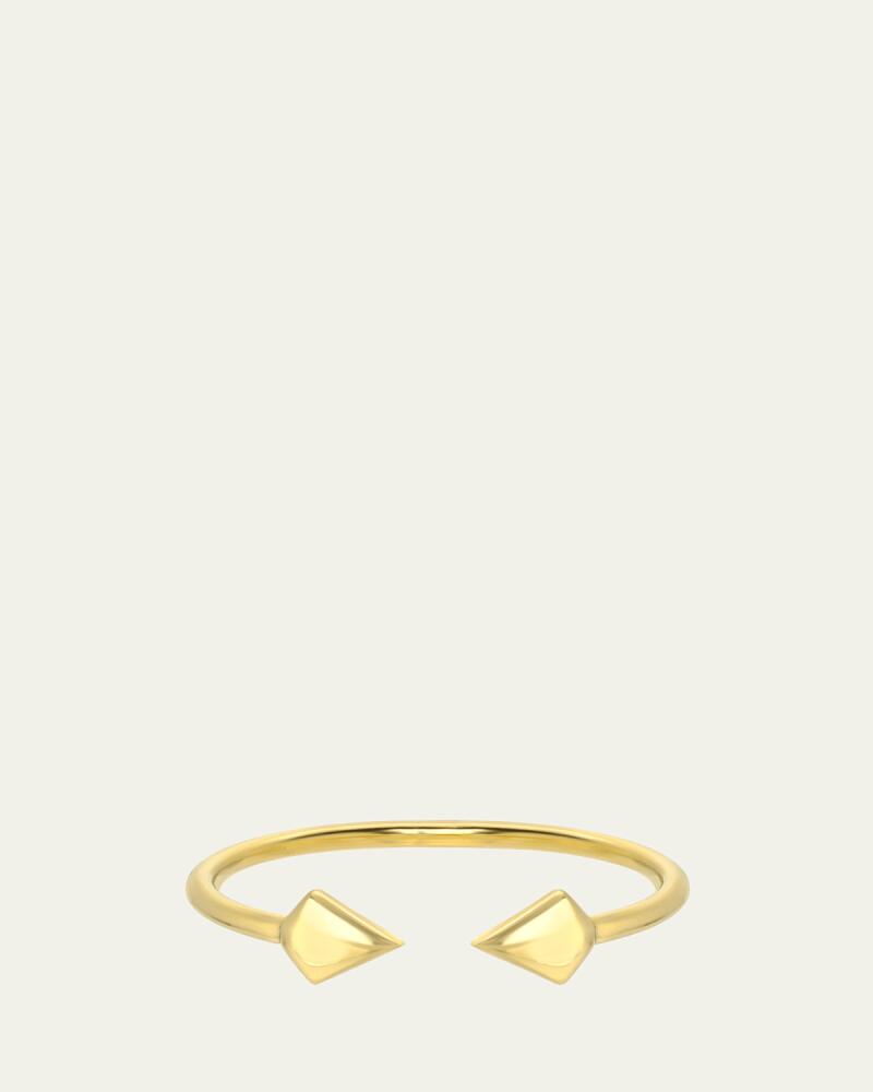 Zoe Lev Jewelry 14K Gold Spike Band, Size 7 Cover