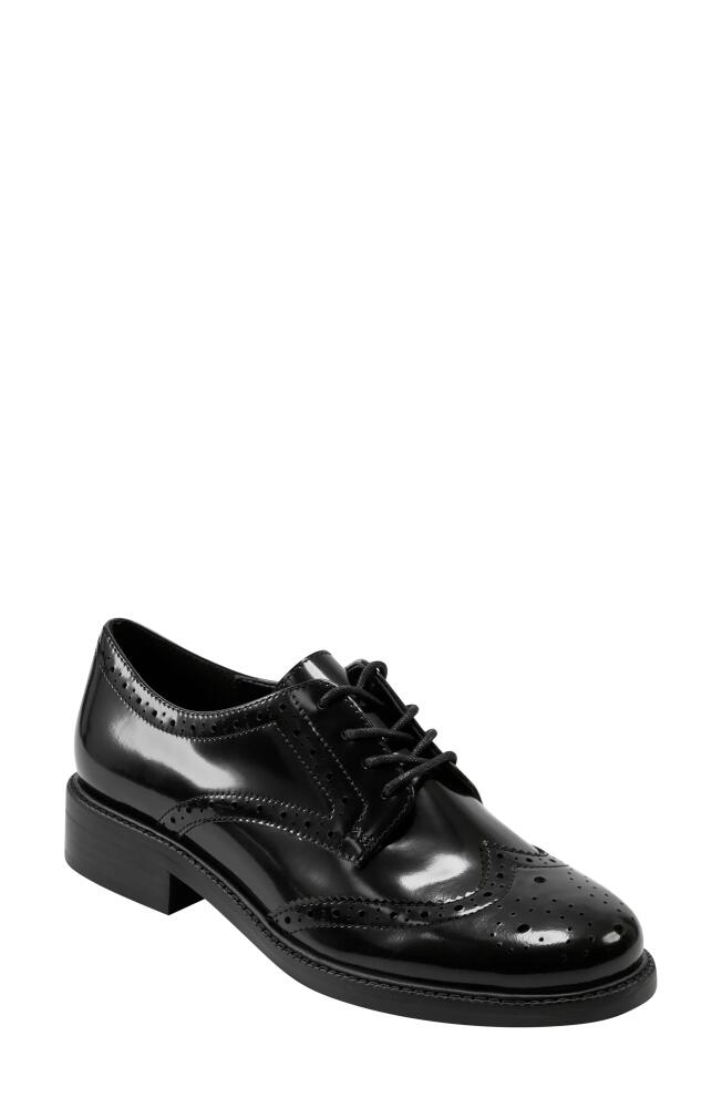 Marc Fisher LTD Perrie Wingtip Derby in Black Cover