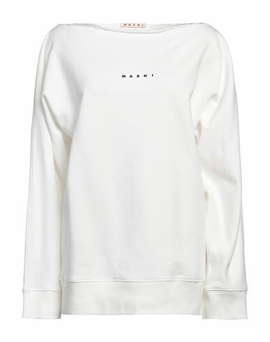 Marni Woman Sweatshirt White Cotton Cover