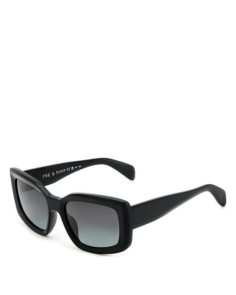 rag & bone Rectangular Sunglasses, 54mm Cover