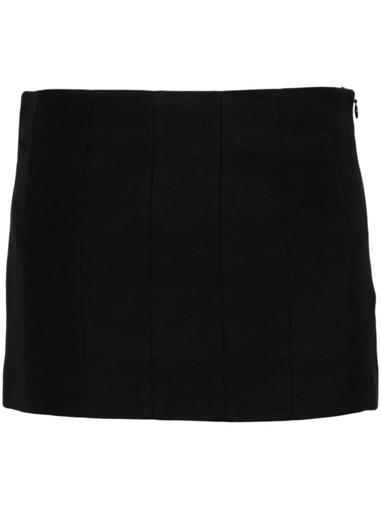 KHAITE The Meelar mini skirt - Black Cover