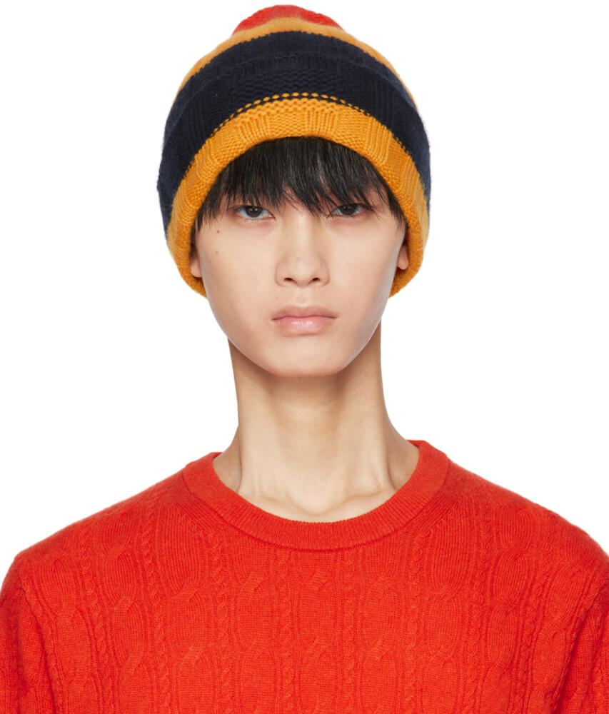 Guest in Residence Multicolor 'The Rib Stripe' Beanie Cover