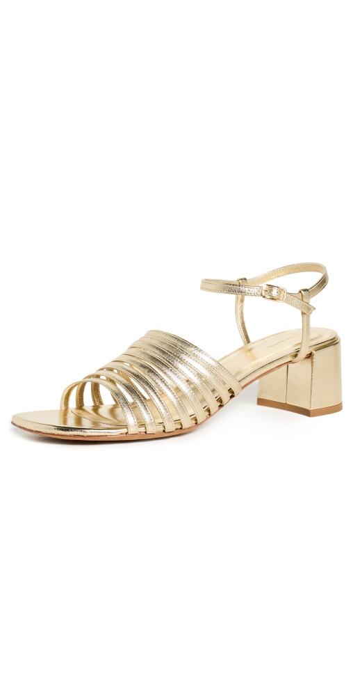 Mansur Gavriel Sun Sandals Gold Cover