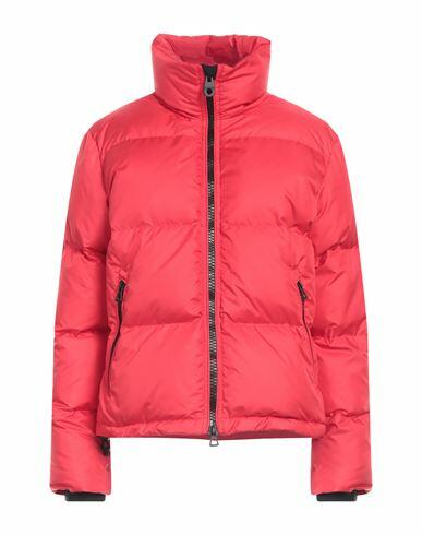 Historic Woman Puffer Red Nylon Cover