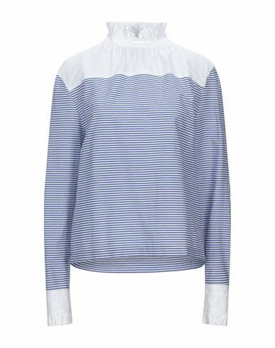 Philosophy Di Lorenzo Serafini Woman Top Blue Cotton, Polyamide Cover