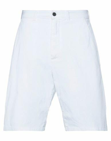 Department 5 Man Shorts & Bermuda Shorts White Cotton, Elastane Cover