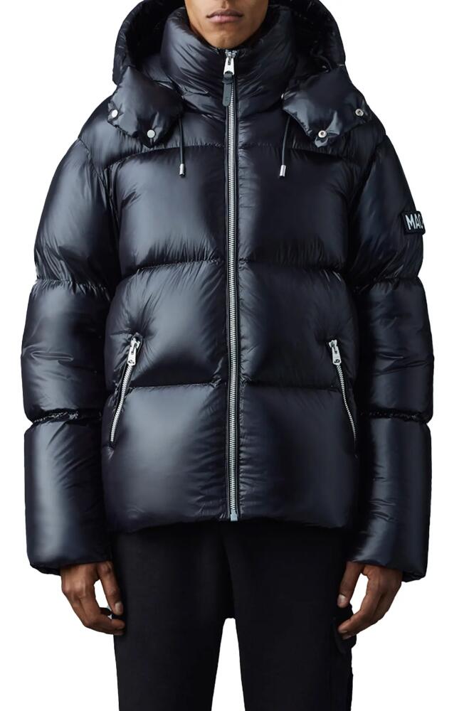 Mackage Kent Water Repellent Down Puffer Jacket in Black Cover