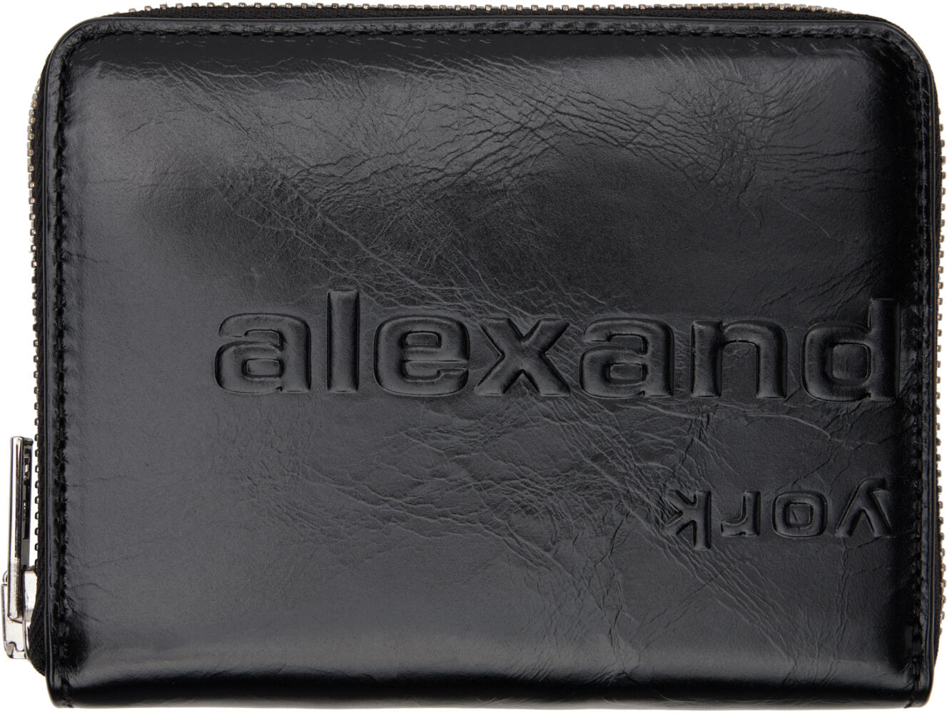 Alexander Wang Black Punch Compact Wallet Cover