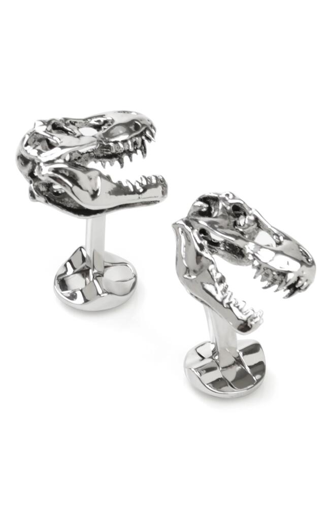 Cufflinks, Inc. T-Rex 3D Cuff Links in Silver Cover