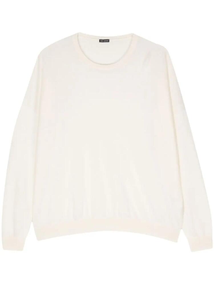 Iris Von Arnim Lanett sweater - White Cover