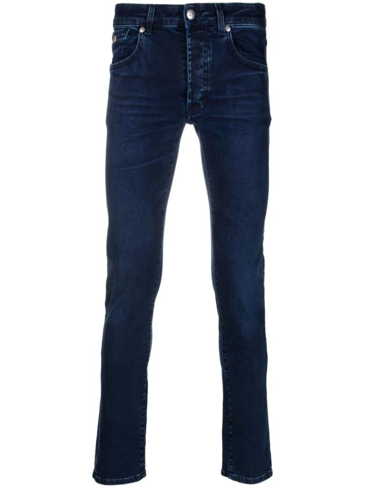 John Richmond mid-rise slim-fit jeans - Blue Cover